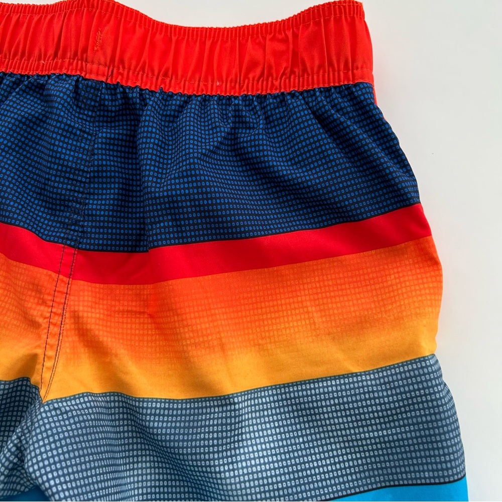 SOLD Gerry Colorblock Back Elastic Boxer Style Liner Swim BoardTrunks Size S 7/8 - Picture 10 of 11